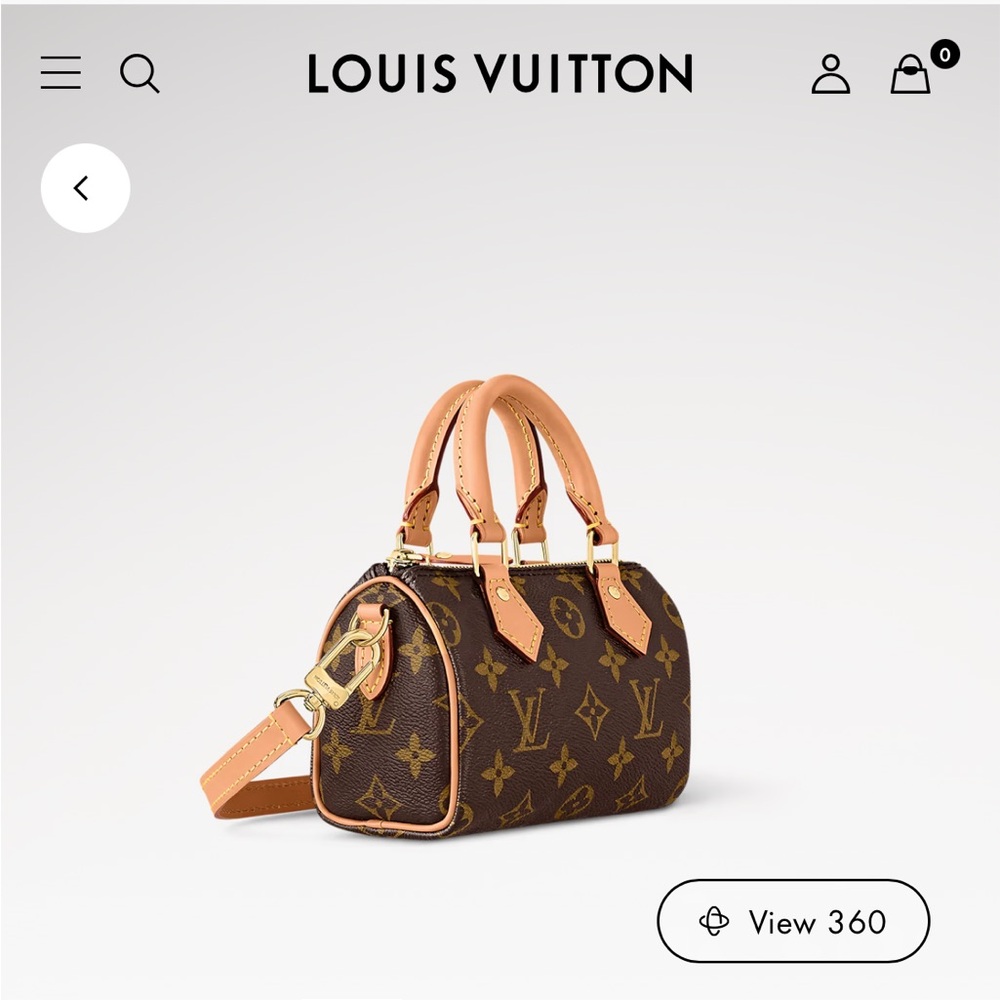 Louis Vuitton Nano Speedy Monogram NWT